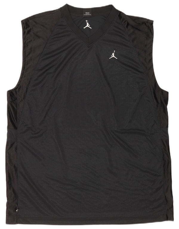 Colete masculino Jordan UK 47/48 2XL preto poliéster