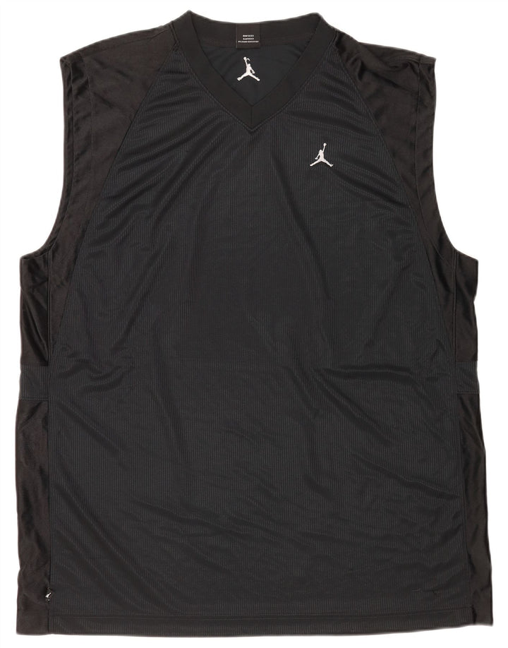 Colete masculino Jordan UK 47/48 2XL preto poliéster