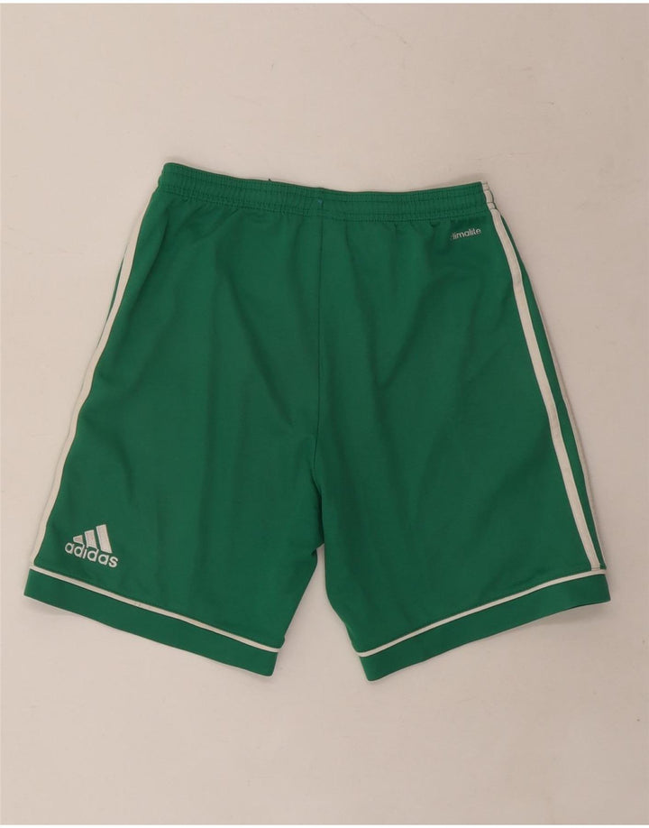 Calções ADIDAS Menino Climalite Sport 13-14 Anos Verde Poliéster