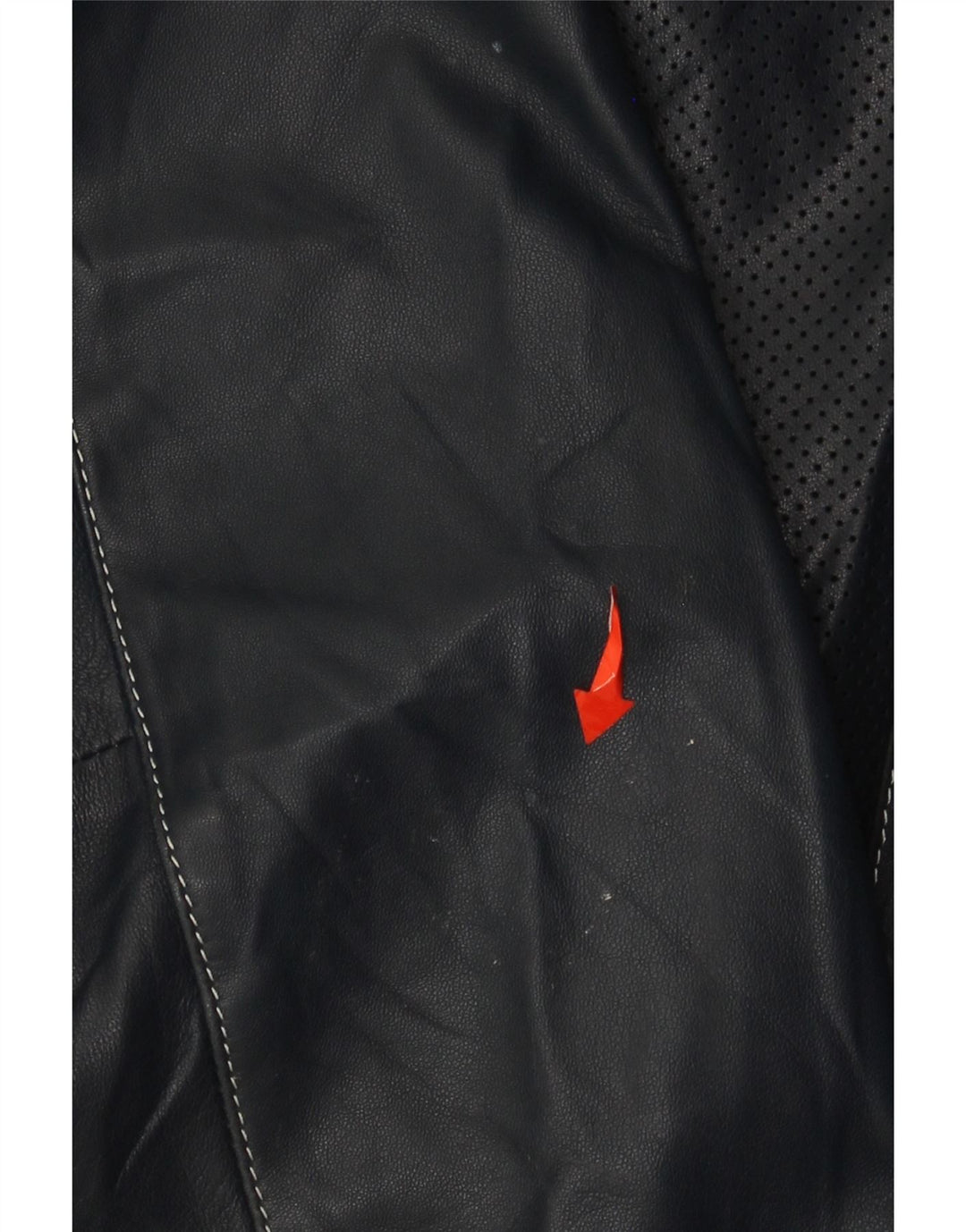 Jaqueta de couro masculina Harmont & Blaine Reino Unido 40 grande couro azul marinho