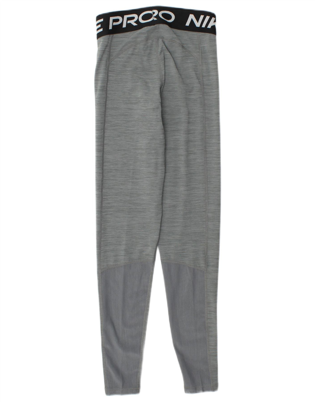 Leggings femininas Nike Dri Fit Graphic UK 4 XS cinza manchado de poliéster