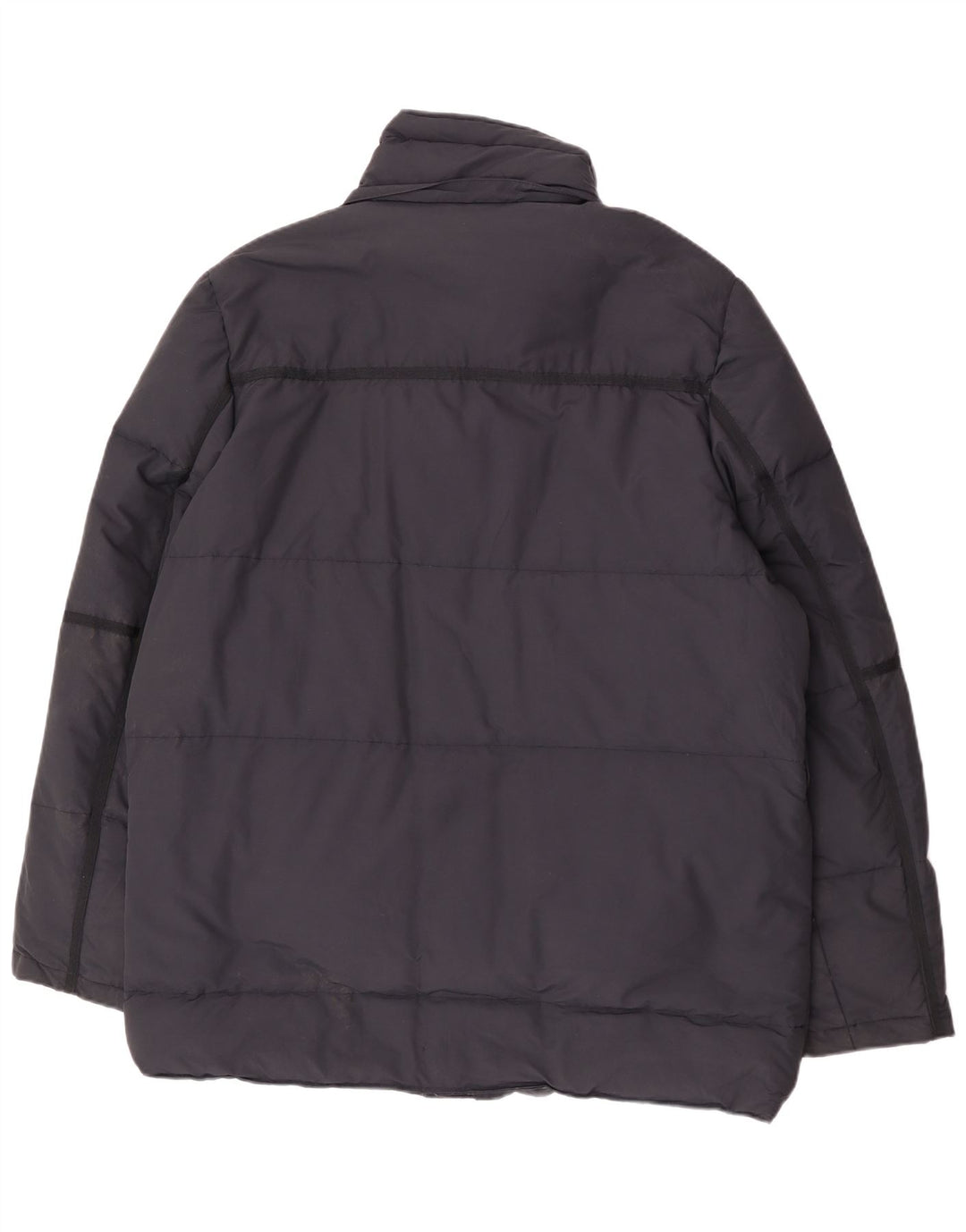 Jaqueta acolchoada masculina Canadiens UK 42 XL algodão azul marinho