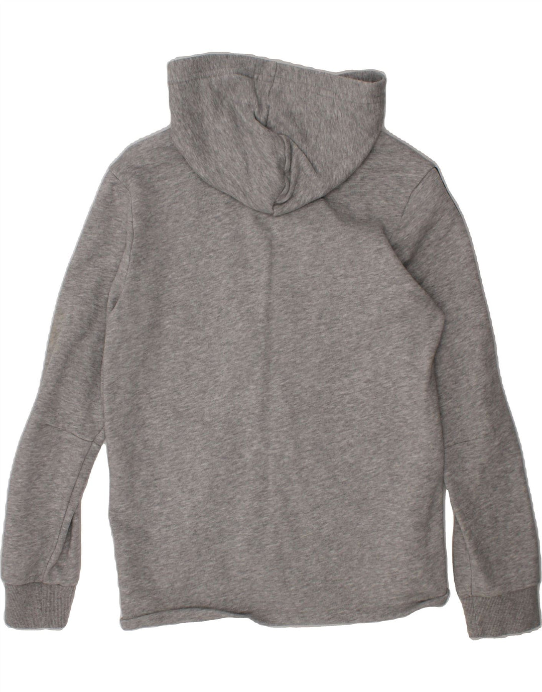 ADIDAS Boys Zip Hoodie Sweater 11-12 Years Grey Cotton Vintage Adidas and Second-Hand Adidas from Messina Hembry 