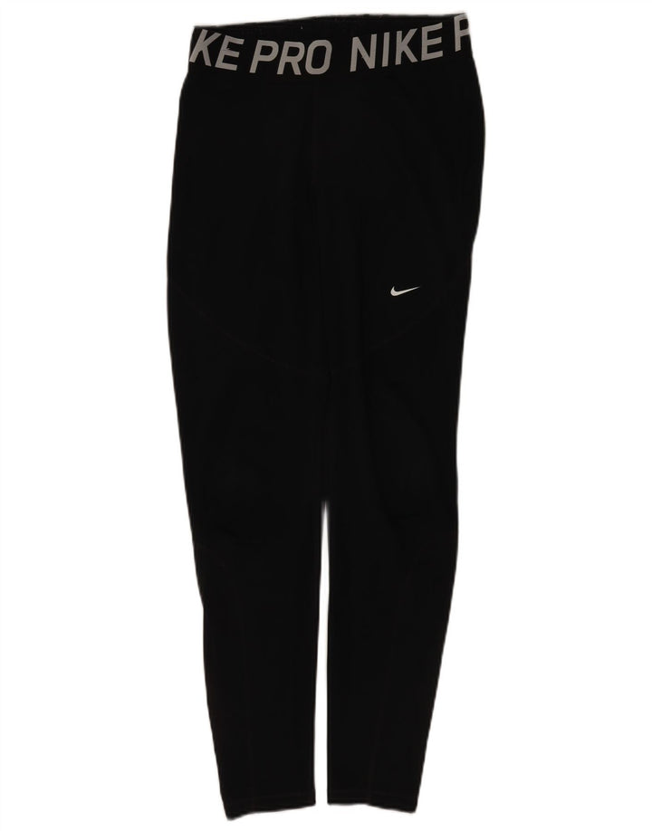 Leggings Nike Dri Fit Graphic UK 16 Grande Poliéster Preto
