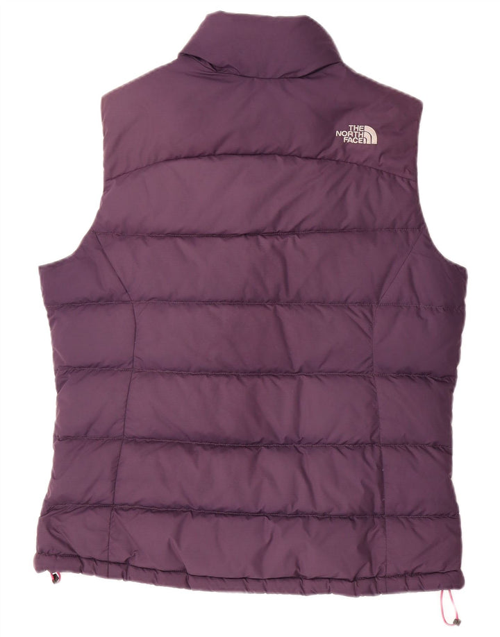 Colete acolchoado The North Face feminino 700 UK 14 poliéster roxo médio