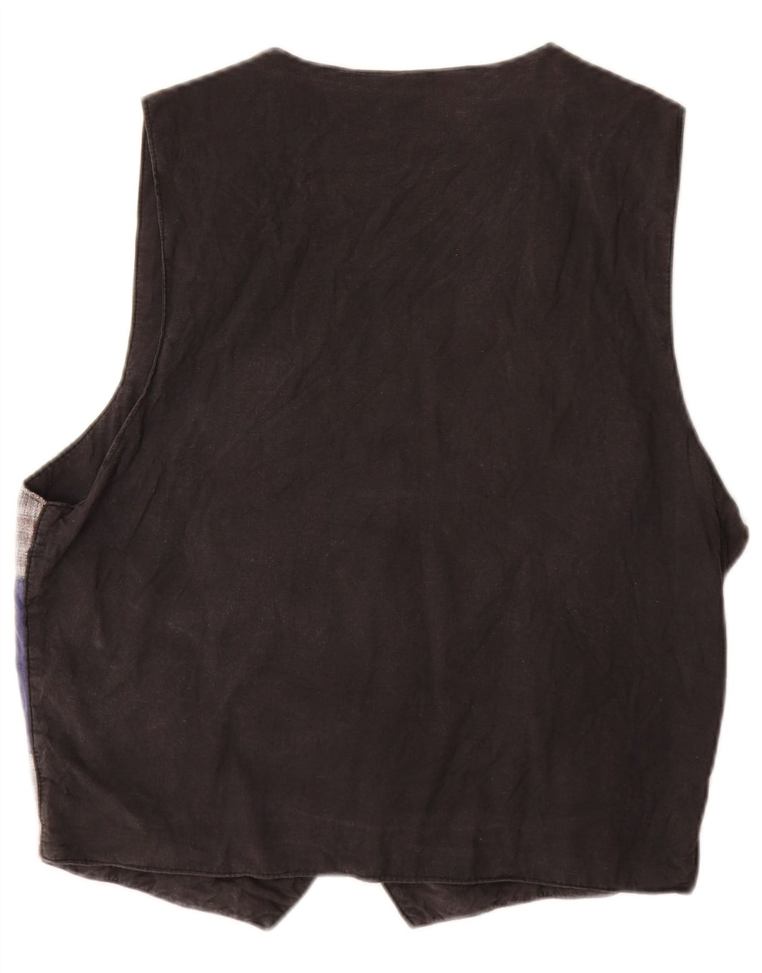 Colete masculino vintage grande patchwork multicolorido algodão boêmio