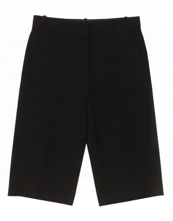 Zara Bermuda feminina Chino Shorts médio W32 preto