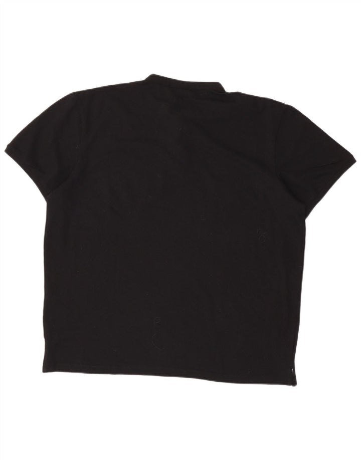 Camisa polo masculina JACK & JONES 2XL algodão preto