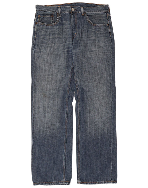 Calça Jeans Levis Masculina 559 Relaxed Fit Straight W34 L32 Azul Algodão