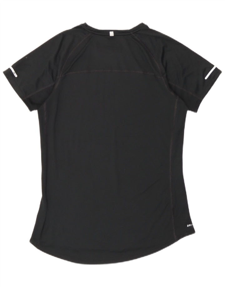 Camiseta Nike Feminina Dri Fit Top UK 12 Médio Preto Poliéster