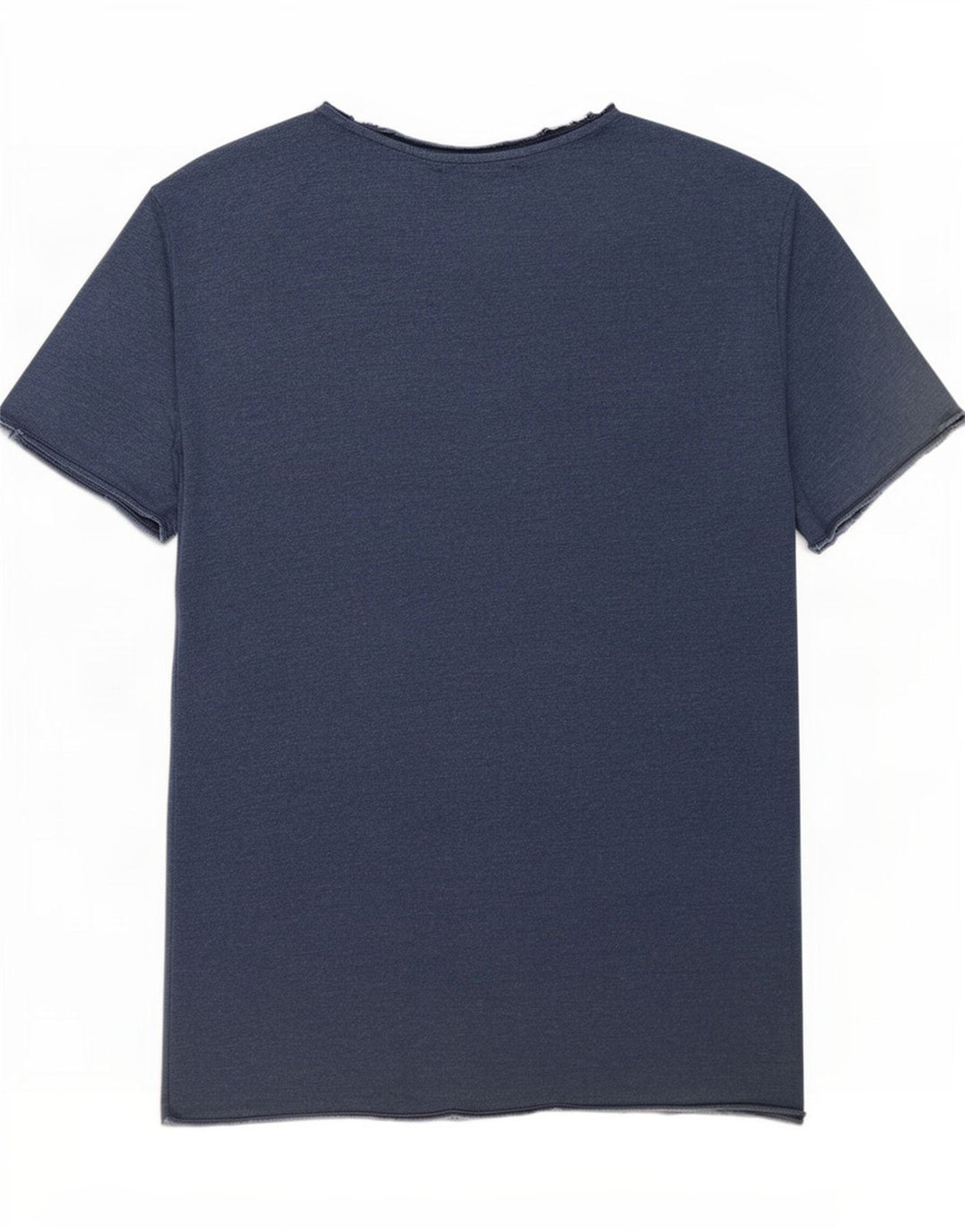 Zara Camiseta masculina Top Grande Azul Marinho