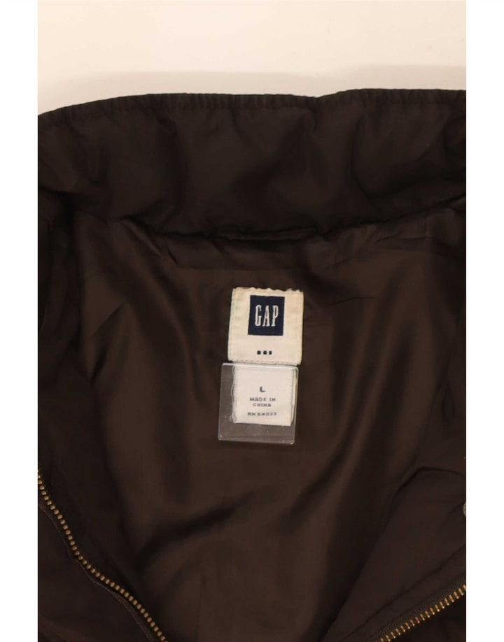 Jaqueta acolchoada feminina Gap UK 16 grande marrom