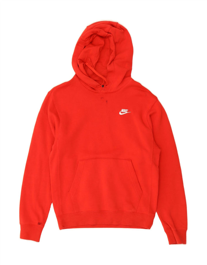 NIKE Mens Hoodie Jumper XS Red Cotton Vintage Nike and Second-Hand Nike from Messina Hembry 