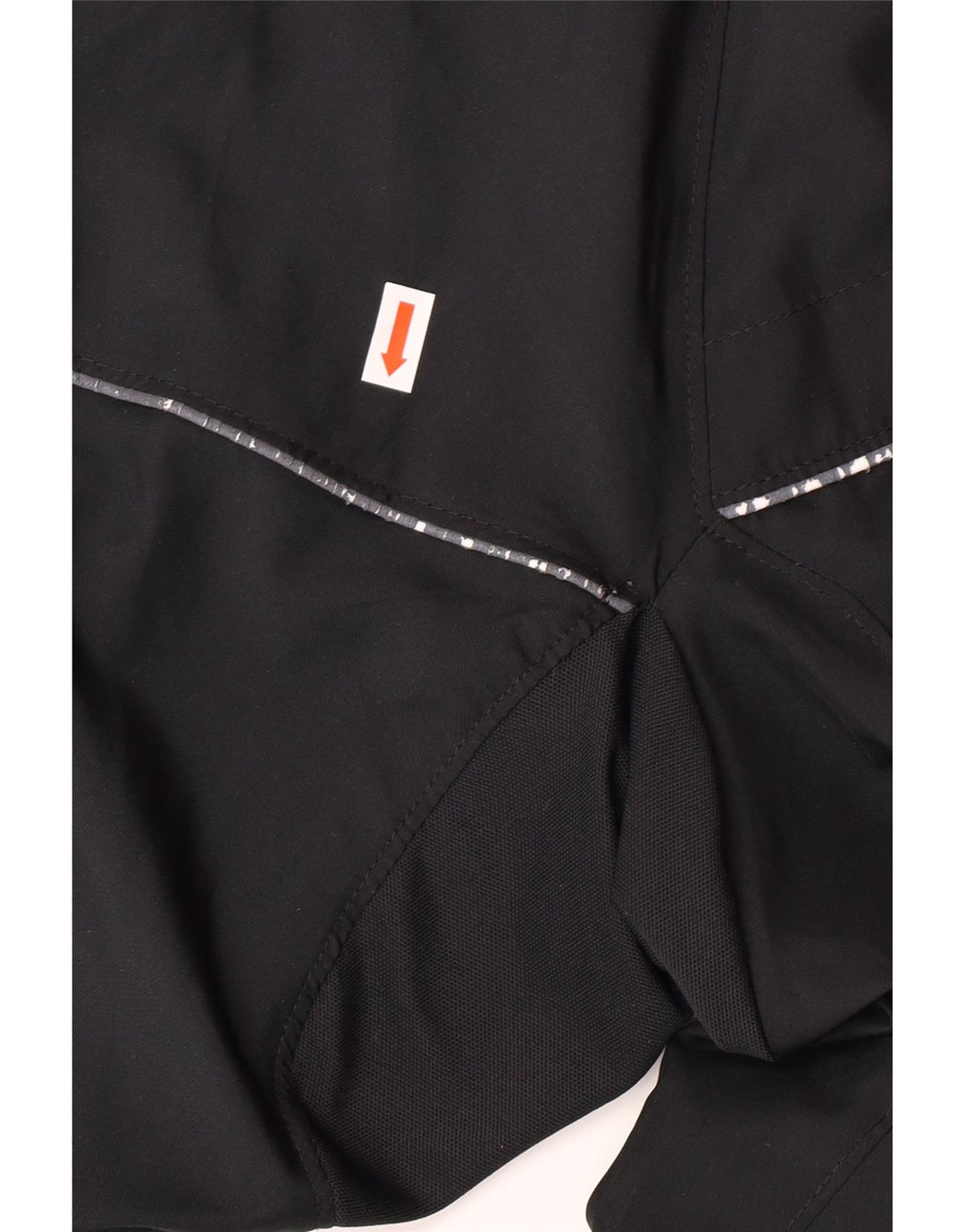 Jaqueta de chuva masculina NIKE UK 42/44 grande poliéster preto