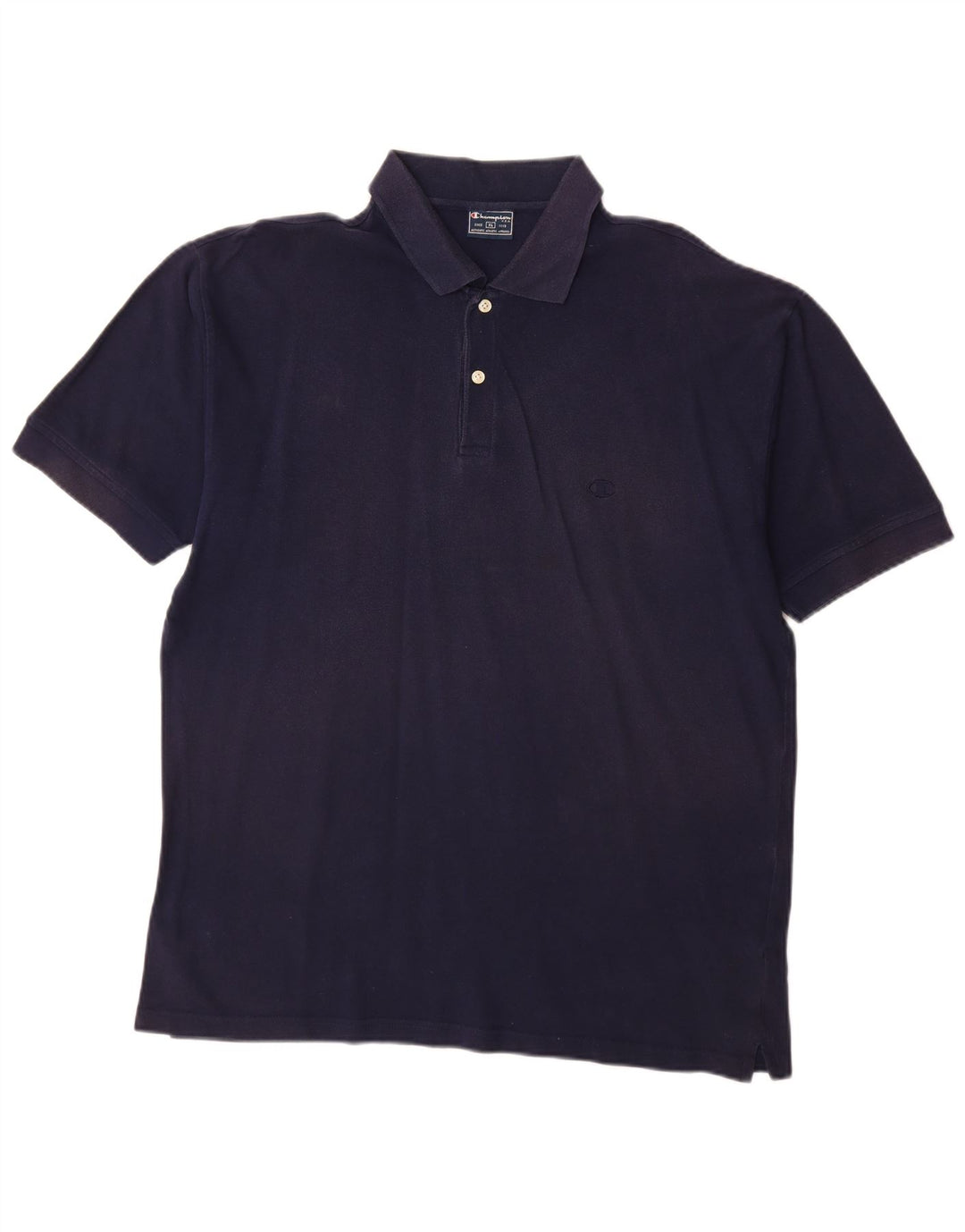 Camisa polo masculina Champion XL azul marinho algodão