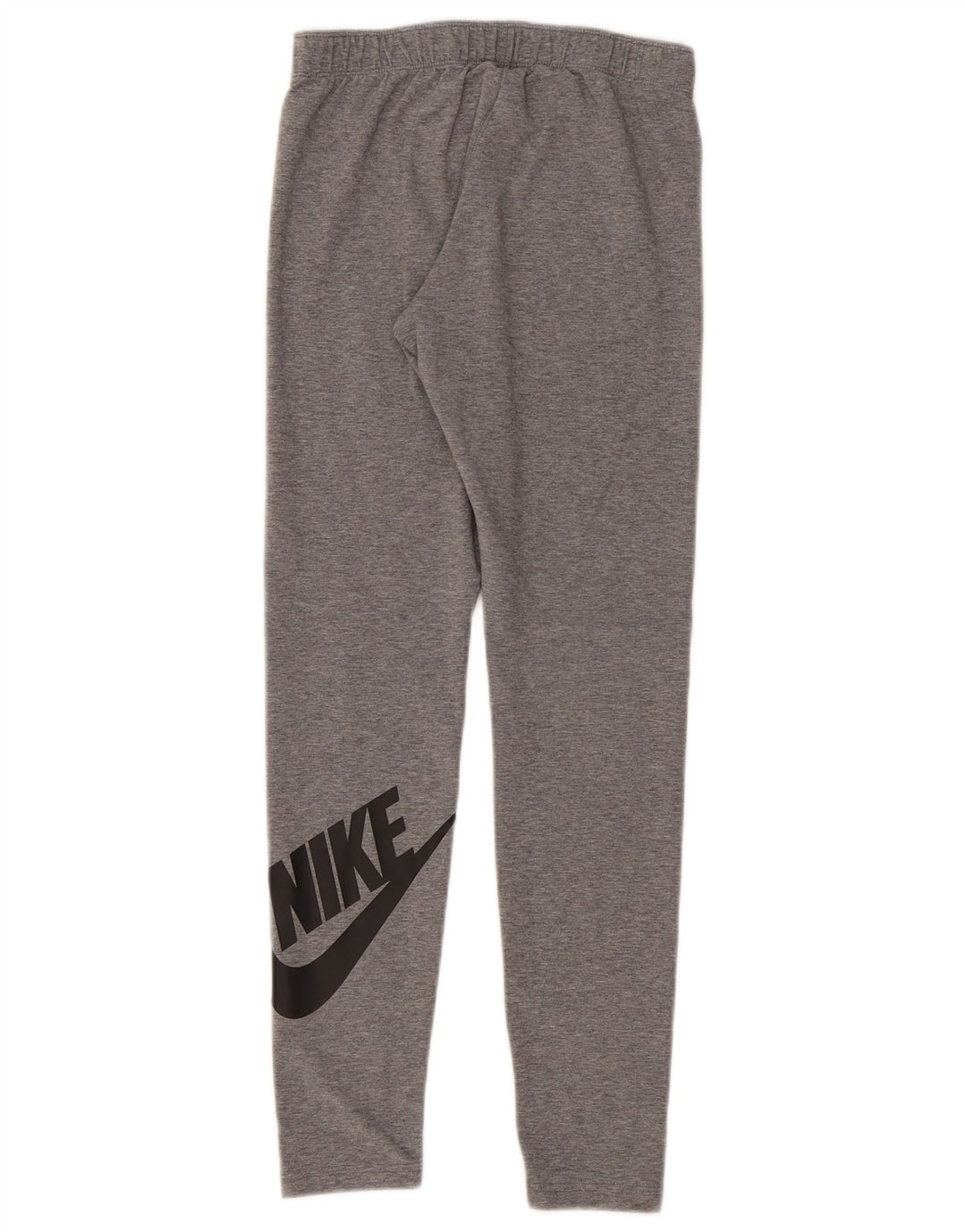 Leggings Nike Femininas Graphic UK 12 Algodão Flecked Cinza Médio