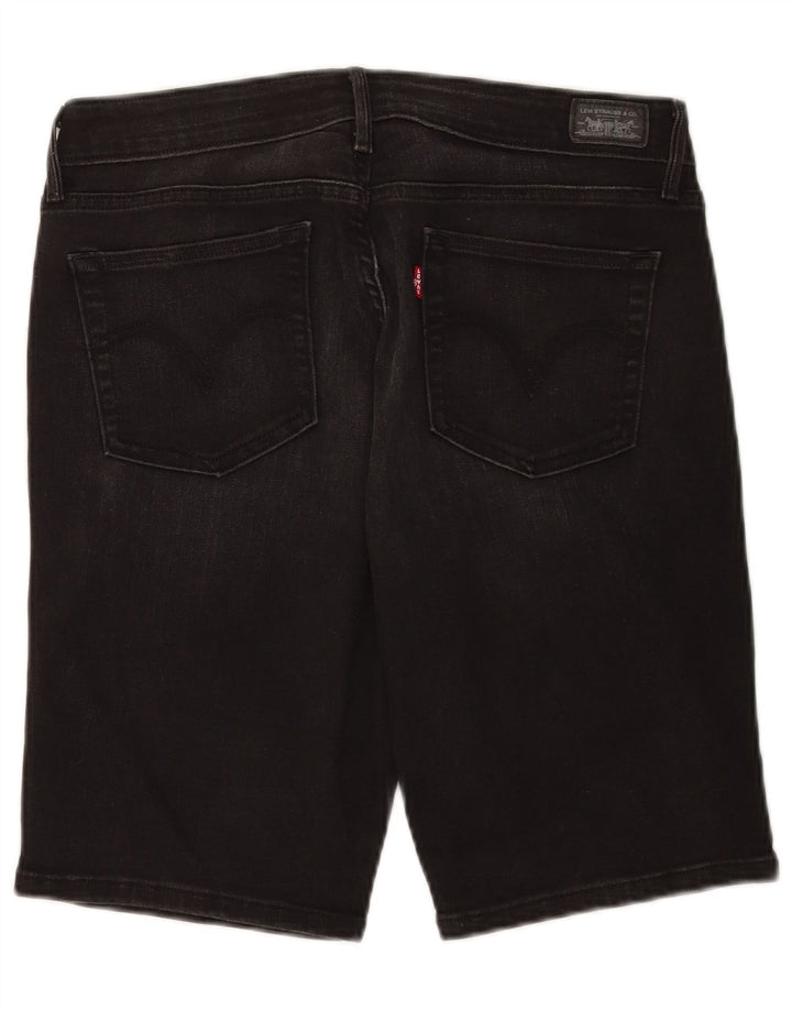 Shorts jeans masculino Levi's W30 médio algodão preto