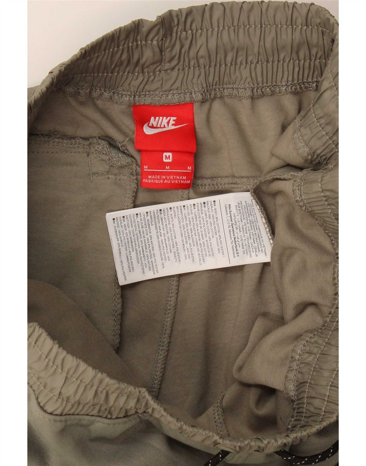 Nike masculino gráfico completo agasalho médio cáqui algodão