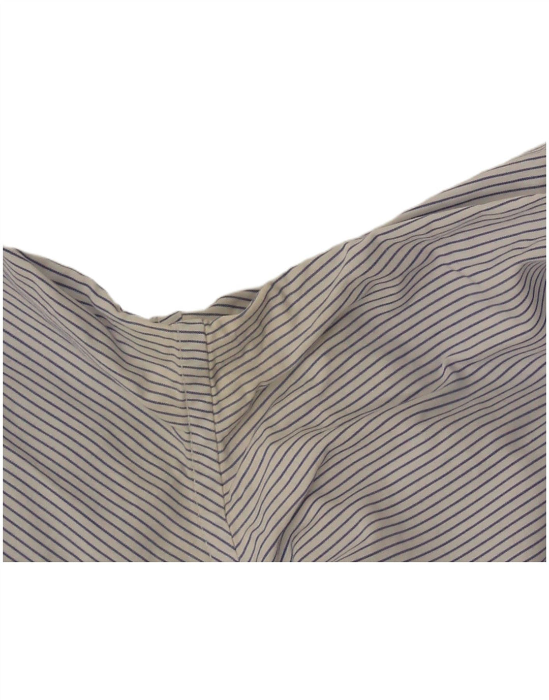 Camisa masculina Gap de algodão listrado azul grande