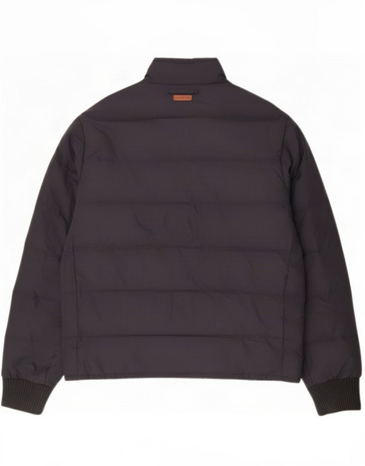 Jaqueta acolchoada masculina Marlboro Classics EU 50 grande nylon preto