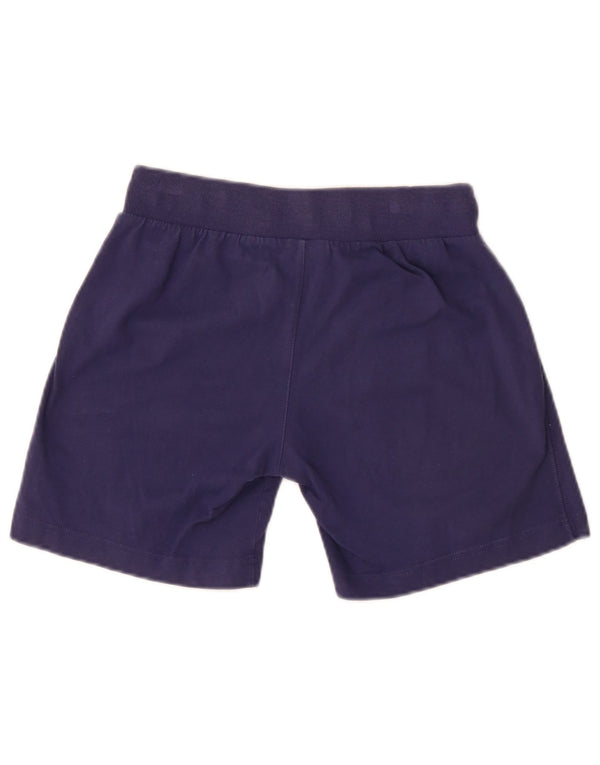 Shorts esportivos femininos Champion Heritage Classics UK 10 pequenos azul marinho