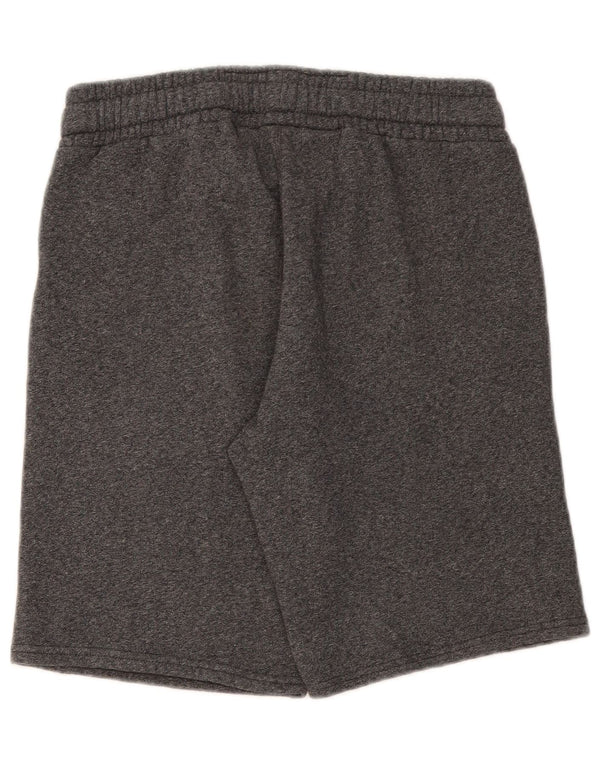 Shorts esportivos masculinos Superdry Graphic pequeno algodão manchado cinza