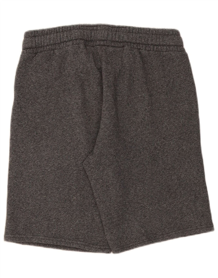 Shorts esportivos masculinos Superdry Graphic pequeno algodão manchado cinza