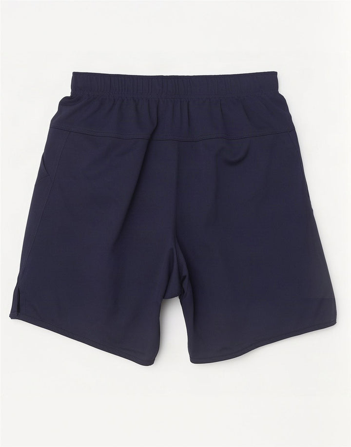 Shorts esportivos masculinos Nike Dri Fit pequenos poliéster azul marinho