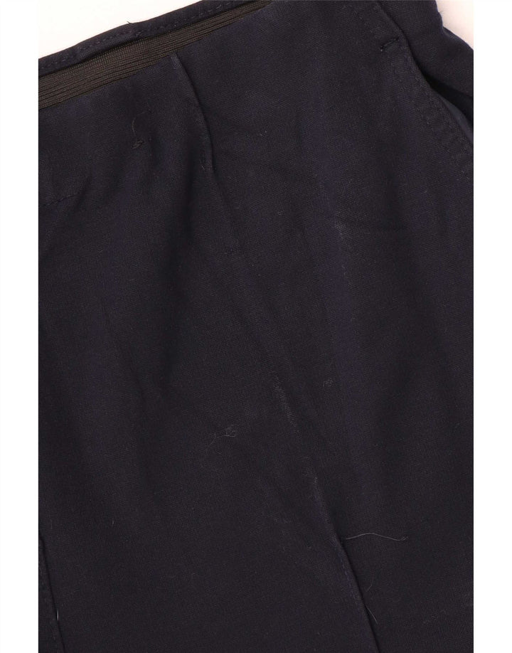 Calça Chino Feminina Marks & Spencer Reino Unido 14 Médio W30 L28 Azul Marinho