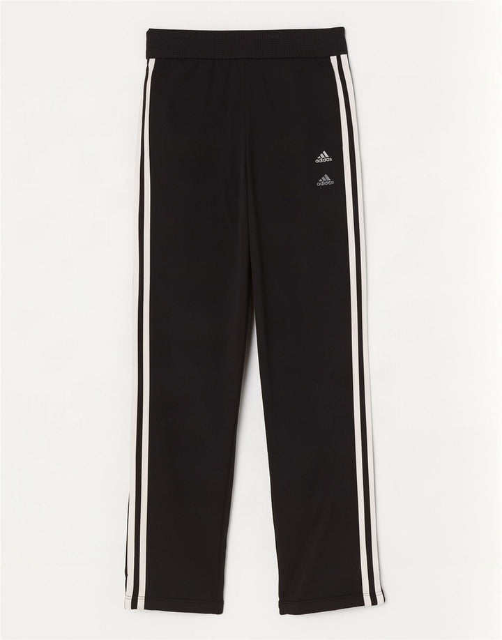 Calça de treino feminina Adidas UK 10 pequena poliamida preta