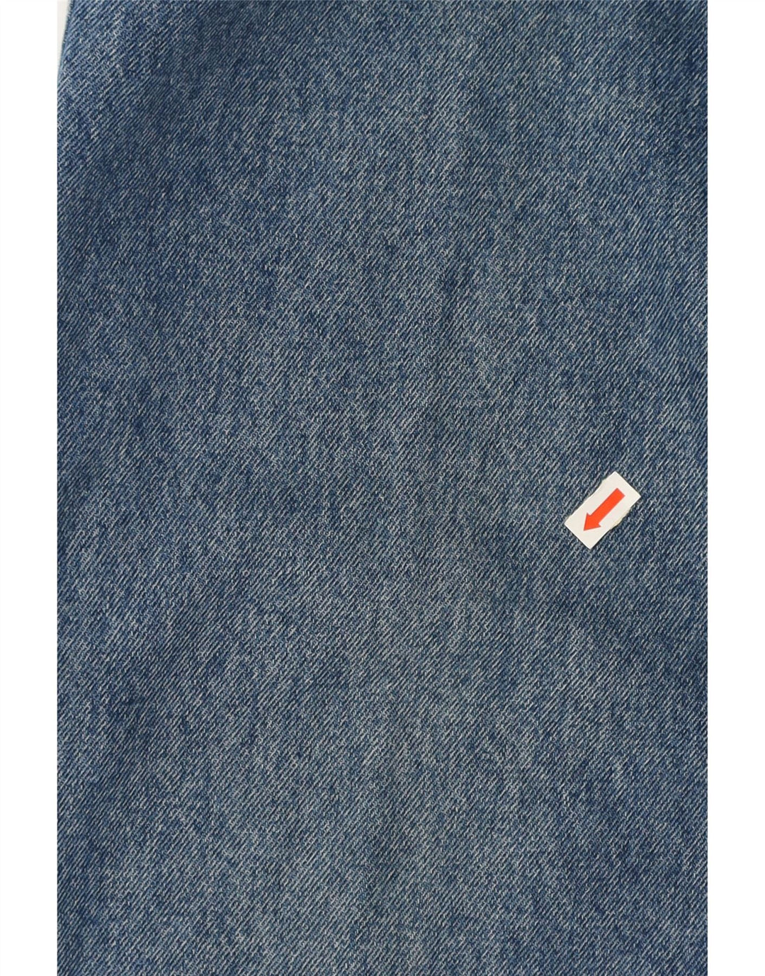 Jeans feminino VINTAGE cintura alta cônico IT 44 médio W27 L30 algodão azul