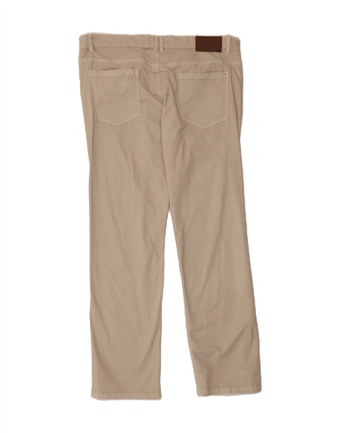 FRENCH CONNECTION Mens Straight Casual Trousers W34 L32 Beige Cotton Vintage French Connection and Second-Hand French Connection from Messina Hembry 