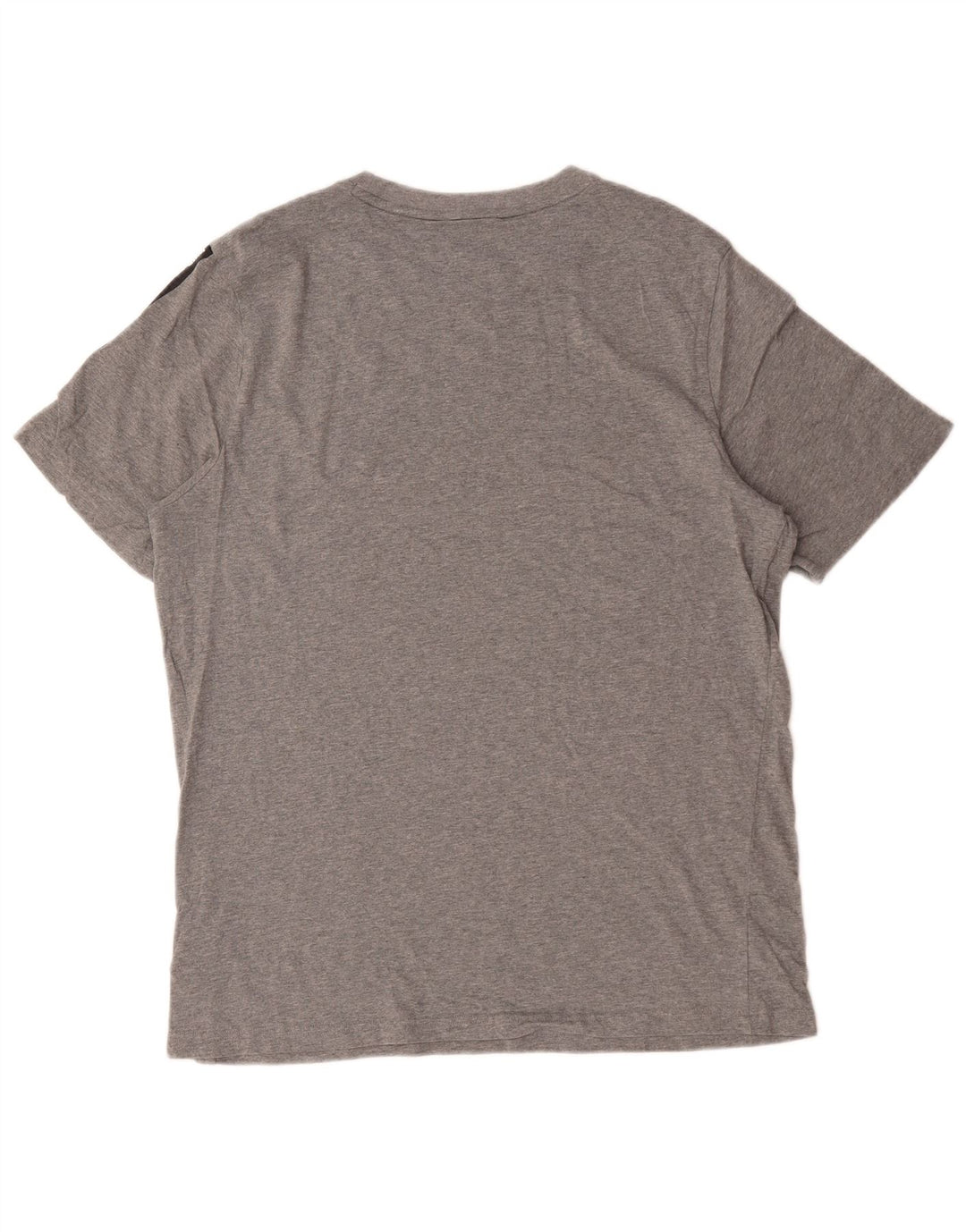 Camiseta masculina Puma Graphic Top grande algodão cinza