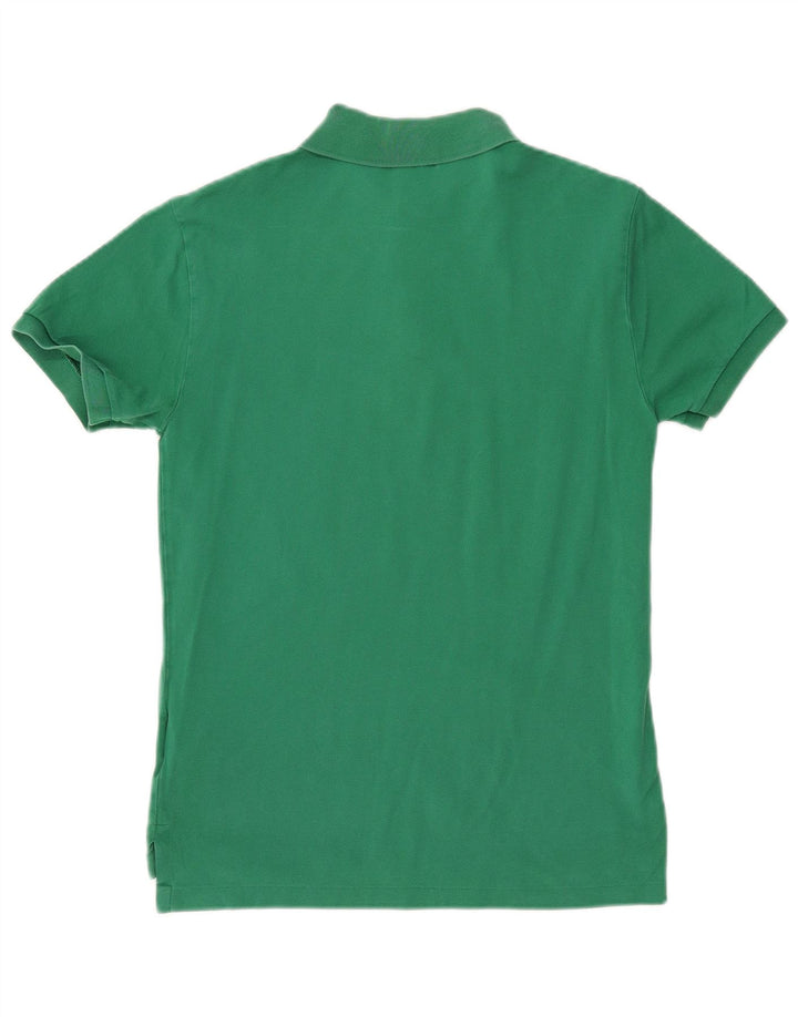 POLO RALPH LAUREN Camisa polo masculina slim fit pequena algodão verde