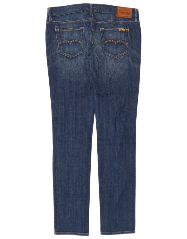 Meltin' Pot feminino Mika Slim Jeans W29 L32 algodão azul