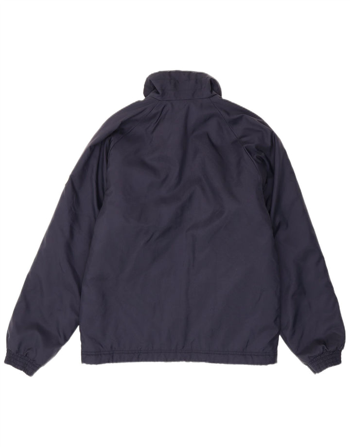 Puma Mens Treino Top Jacket Pequeno Azul Marinho Nylon