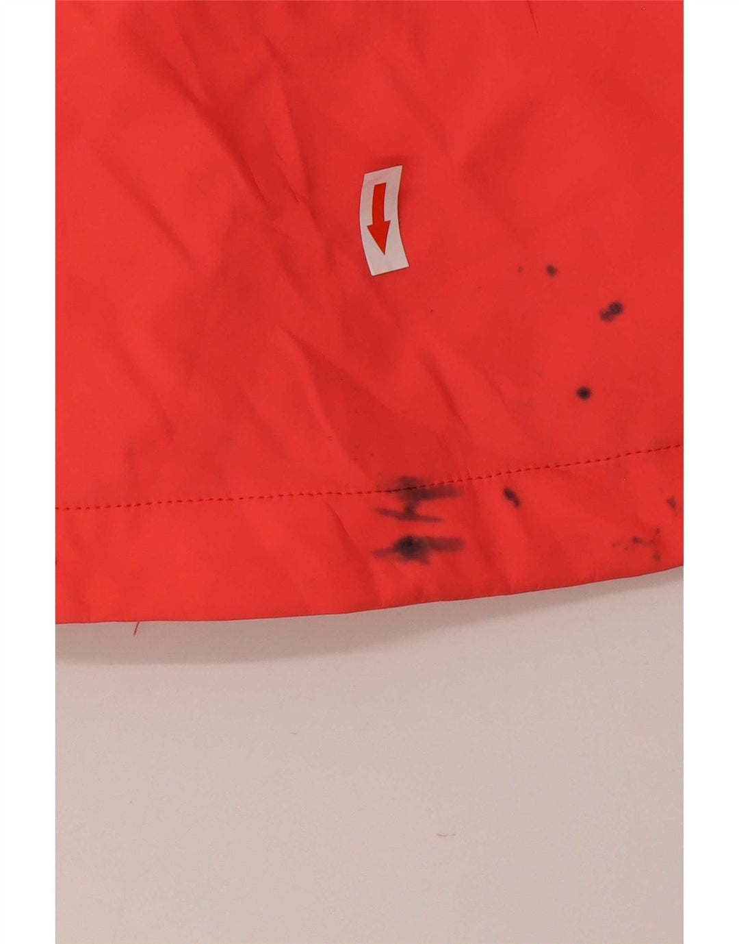 Jaqueta de chuva feminina com capuz grande Marks & Spencer Reino Unido 8 pequena laranja