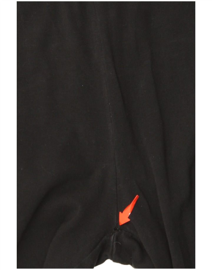 Calça de treino feminina ASICS Joggers UK 14 médio preto algodão
