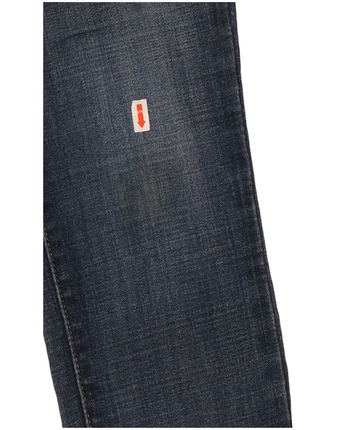 Calça jeans skinny feminina LEVI'S 721 de cintura alta W28 L29 azul marinho