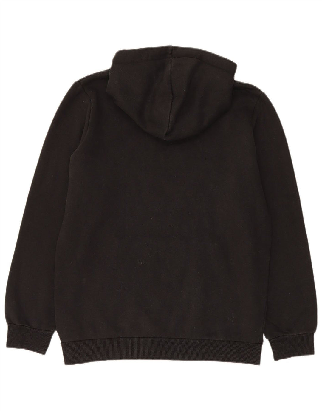 Puma Mens Hoodie Jumper Pequeno Algodão Preto