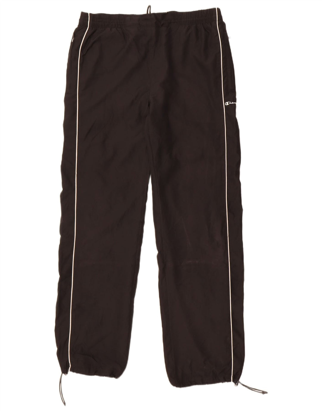 Calça esportiva masculina Champion Joggers grande poliéster preto