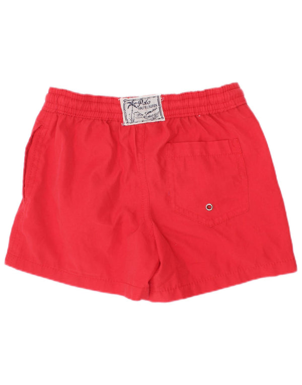 Polo Ralph Lauren Shorts de banho para meninos 3-4 anos vermelho