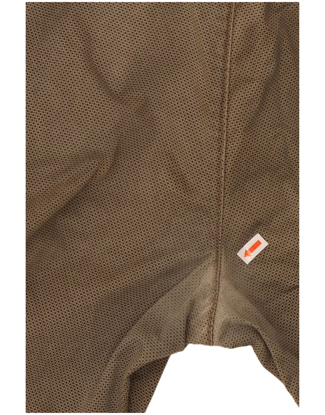 Calça Chino masculina TOMMY HILFIGER W34 L29 algodão manchado marrom