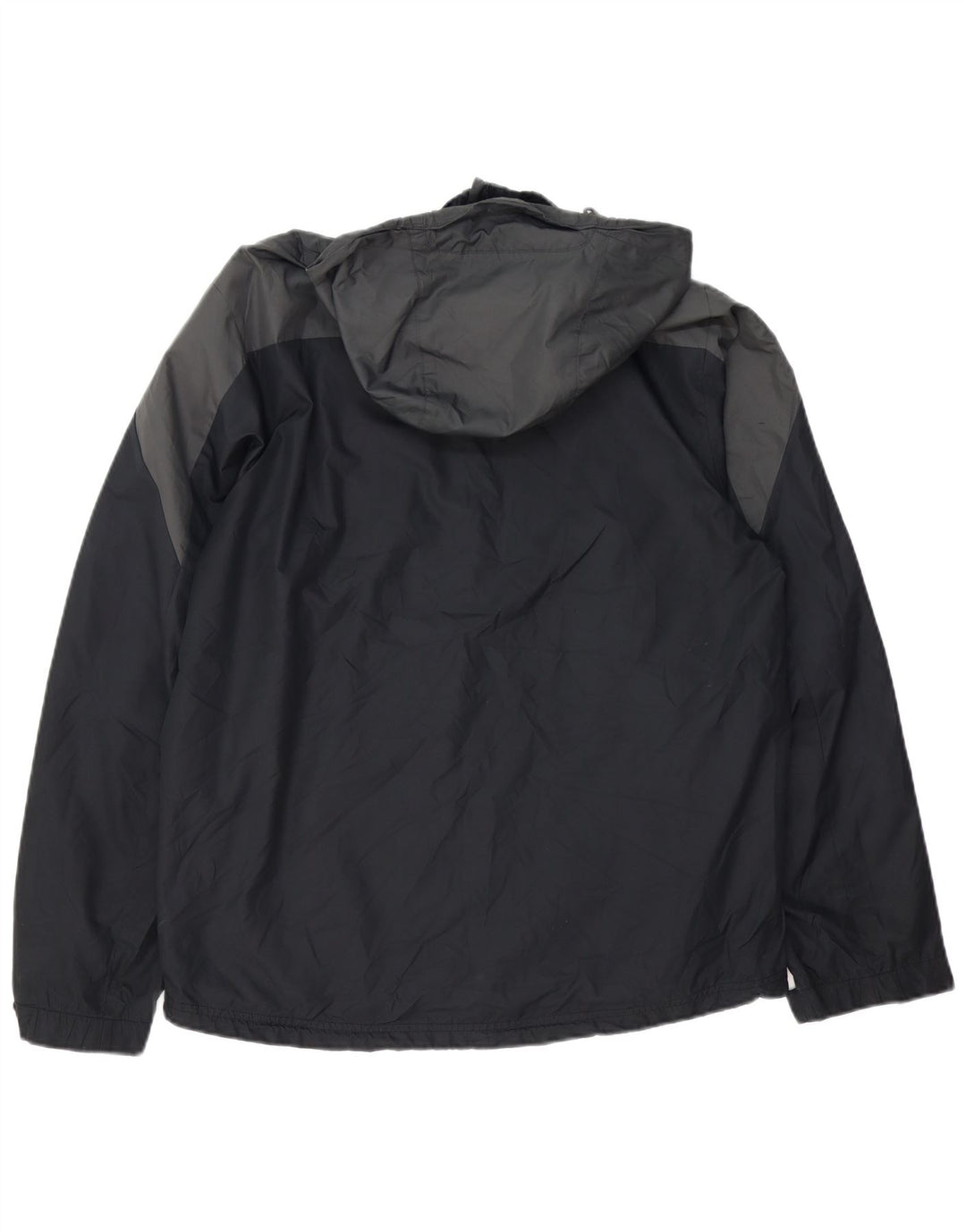 Jaqueta corta-vento masculina Nike Storm-Fit Graphic UK 38 poliéster preto médio