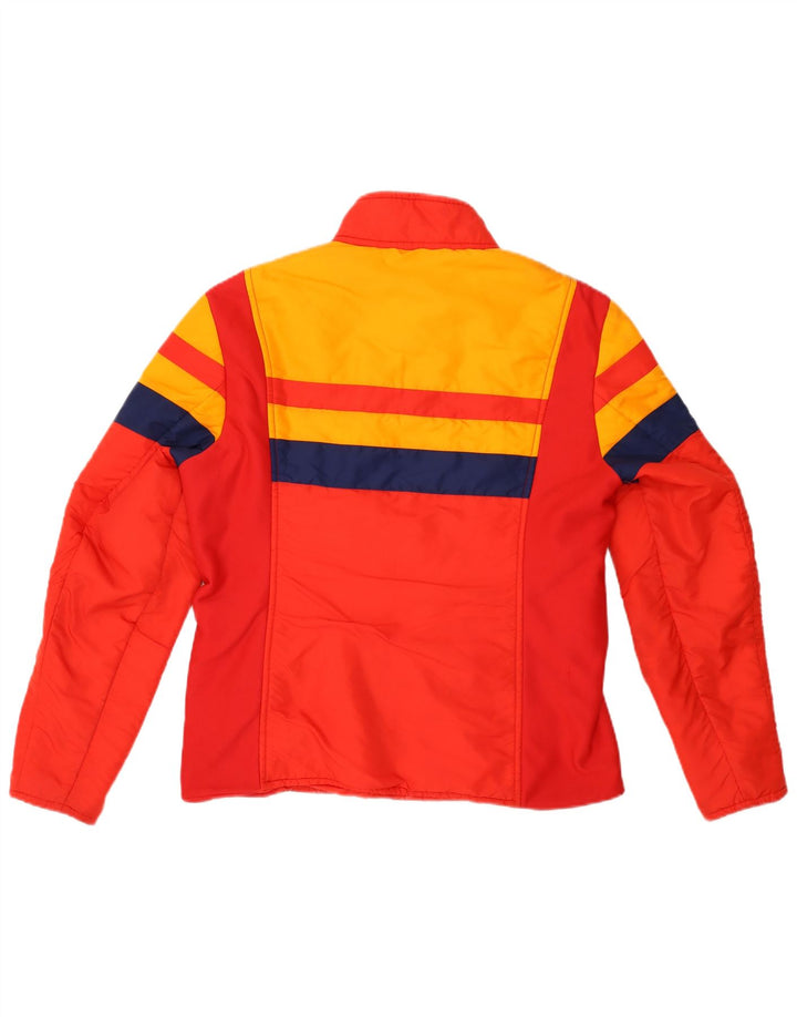Jaqueta de esqui masculina HEAD EU 52 grande bloco colorido vermelho