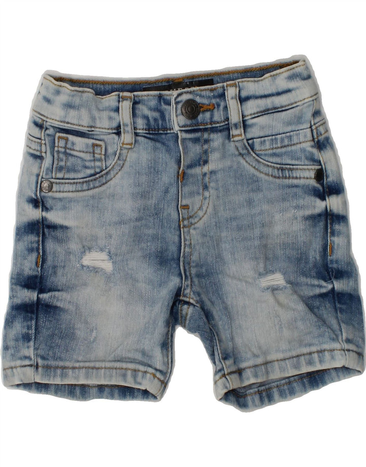 GUESS Baby Girls Denim Shorts 12-18 Months W18  Blue Cotton | Vintage Guess | Thrift | Second-Hand Guess | Used Clothing | Messina Hembry 