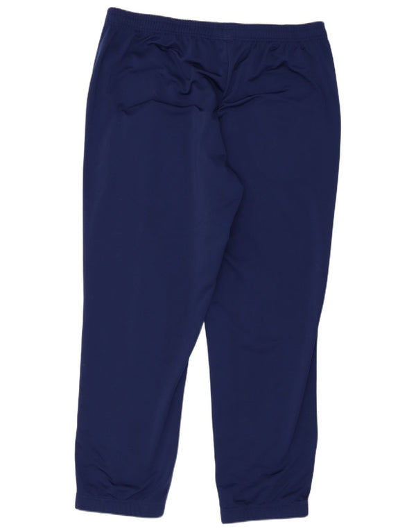 Calça de treino masculina Adidas Joggers 2XL azul marinho poliéster
