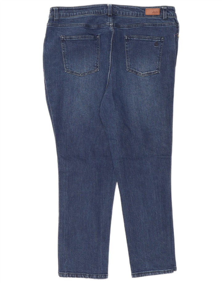 JOULES Jeans retos femininos W36 L26 algodão azul