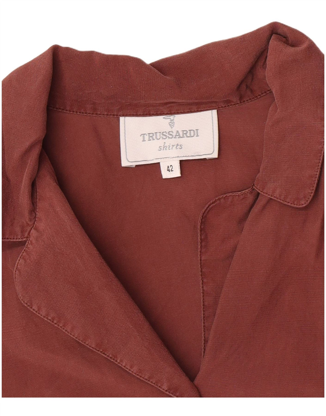 Camisa feminina Trussardi IT 42 marrom médio