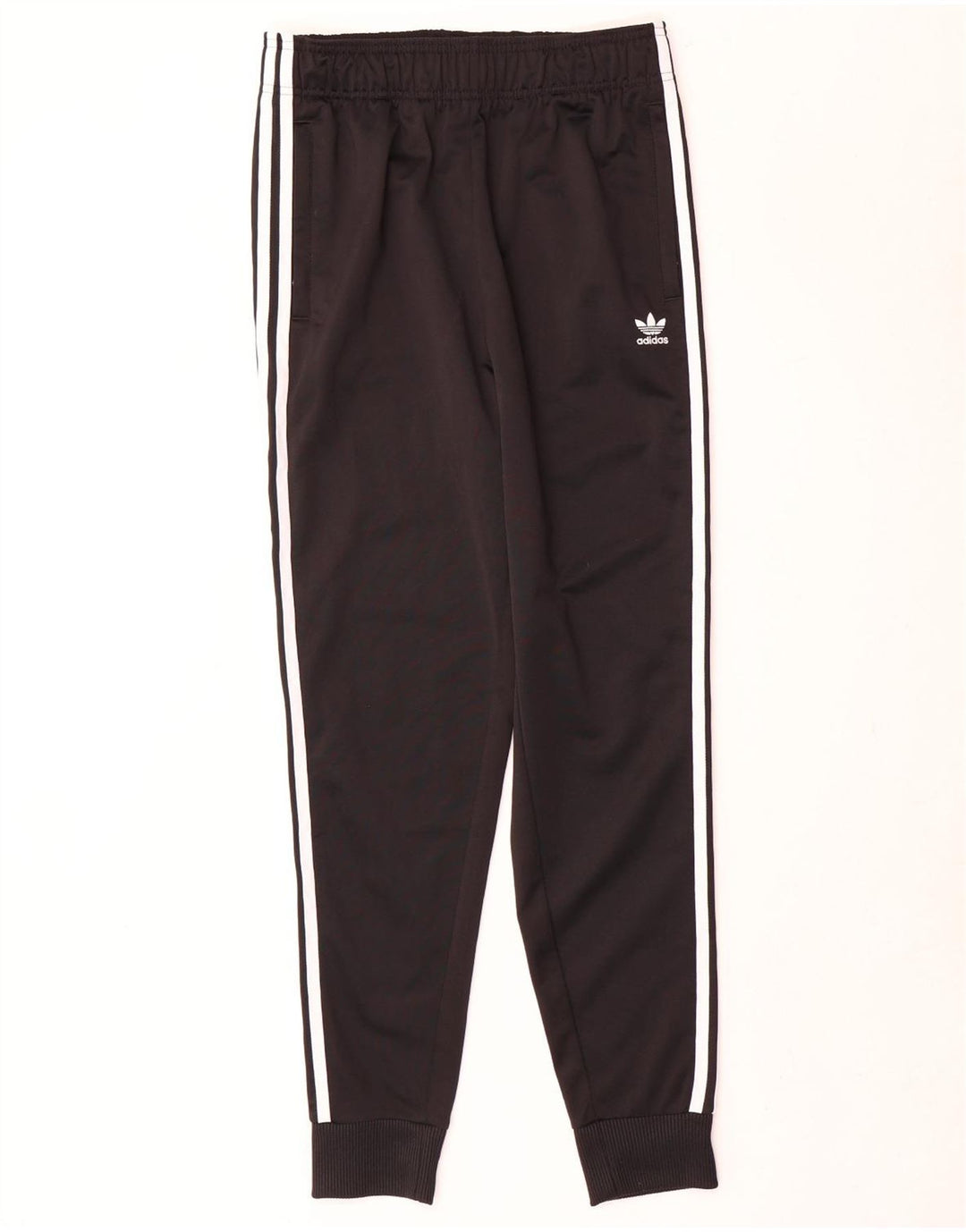 Adidas meninos calças de treino joggers 15-16 anos preto poliéster